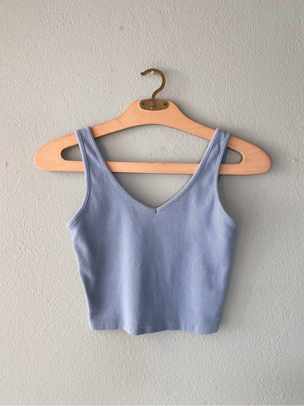 🌻5/$15🌻 Unbranded | Light Blue Cropped Layering Tank Top
